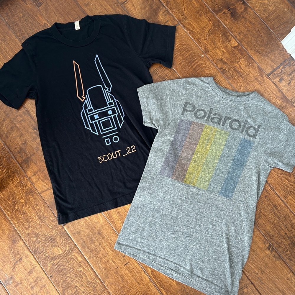Polaroid & Chappie tee bundle